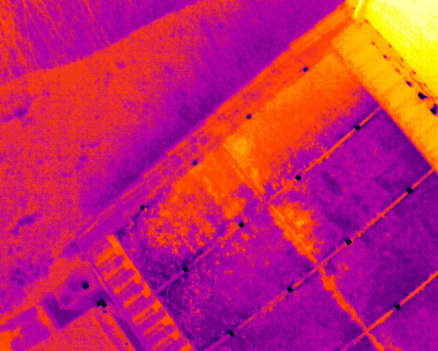 Détection anomalie thermique panneau solaire